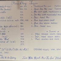   at Quán Chay Vỉa Hè in Hanoi