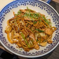 Noodles with tofu at ChopChop in Gavle