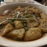 Hot and spicy pho bowl with mushrooms and tofu  at Pho - Newcastle in Newcastle Upon Tyne