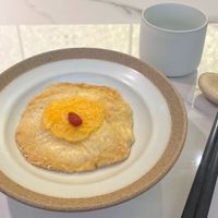 Vegan egg - a piece of art at One Side Juice - 一面汁原·纯素 in Chongqing