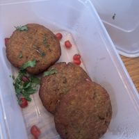 Aloo tiki  at Mr Chaat in Bolton