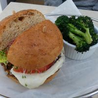 sandwich from old menu 2014 at M Cafe de Chaya in West Los Angeles