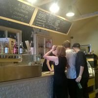 Serving customers at Nova Krova in Krakow