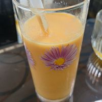 Papaya smoothie with dairy milk at Coffee HƯỚNG QUÁNG in Da Nang