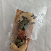 Coconut cookie I got as an apology. If you can buy them there, I recommend doing so. at Coffee HƯỚNG QUÁNG in Da Nang