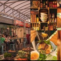 Vegan tofu pasta, vegan miso, vegan sandwiches   at Banh Mi Szczecin in Szczecin