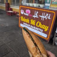 Fresh Báhn Mì at Bánh Mì Chay Lê Hội in Da Nang