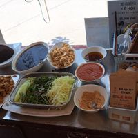 2026-03 with all ingredients at Bánh Mì Chay Lê Hội in Da Nang