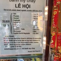  at Bánh Mì Chay Lê Hội in Da Nang