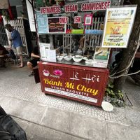 Sign   at Bánh Mì Chay Lê Hội in Da Nang