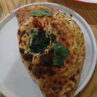 Calzone at Casa Nova in Newcastle