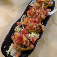 bruschetta at Osteria Sciapò in Palermo