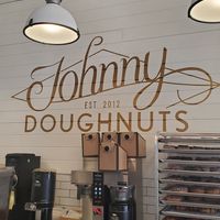 Logo at Johnny Doughnuts in San Francisco