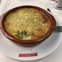 Parmentier (broccoli one, I think the flavor changes seasonally)  at Bouillon in Brussels