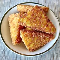 Hash browns  at Sahha in Abu Dhabi