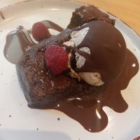 El mejor brownie de mi vida,casi como un culant at Nabati in Chapineria