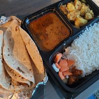 All this for $15! at Queen's Indian Takeaway in Auckland
