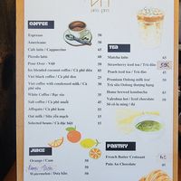 Menu at AM PM -  Specialty Coffee and Wine Bar in Phu Quoc