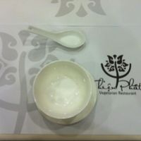 The table is set. at Nha Hang Chay Thien Phat - Old Quarter in Hanoi