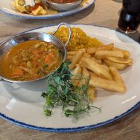 Vegan Thai-style curry at Winter Green in Rotherham