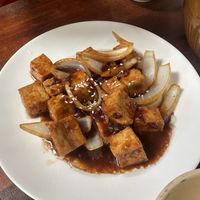Tofu with soybean paste   at Quán Chay Măng Đen - Cô Ba Măng Đen Bistro in Kon Tum