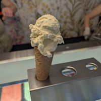 Veganes Vanilleeis at Eisgarten in Jena