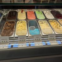 Vegane Eis Auswahl at Eisgarten in Jena