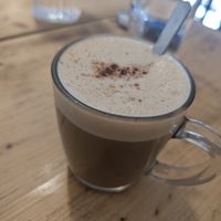 Chai latte at Kiji Donuts in Lyon