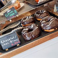 Black and White chocolate at Kiji Donuts in Lyon