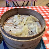 vegetable dumplings  at Cmočkarna - Dumpling Lady in Ljubljana