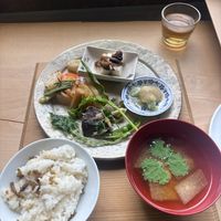 Various style vegetables and soup   at Kate - 72 recipes in Tsuwano