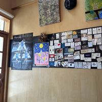 Fun interior   at Cafe Igel in Hiroshima