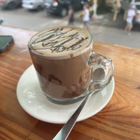 Cafe mocha   at Como En Mi Casa in Puerto Viejo De Talamanca