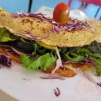 Deli sandwich  at Como En Mi Casa in Puerto Viejo De Talamanca