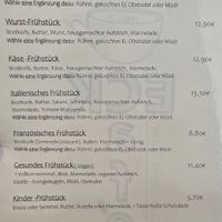 Das gesunde Frühstück ist vegan sowie das extra Müsli/ Obstsalat. Milchalternative ist ebenfalls kein Problem    at ECKcafé in Mindelheim