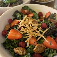 Ensalada de frutos rojoss  at La Fonda Cholula in Tequila