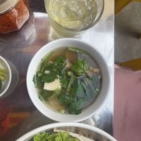 Free soup  at Quan Chay in Ho Chi Minh City