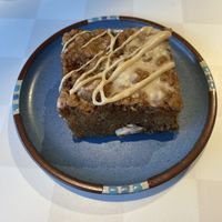 Cinnamon streusel coffee cake  at Borage  in Speedway