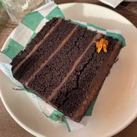 Chocolate layer cake   at Borage  in Speedway