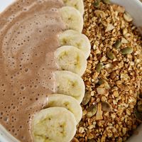 Smoothie bowl at Cafe Nella Giungla in Hikkaduwa