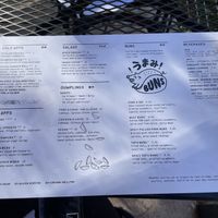 Menu 10/2025  at Umami Ramen & Dumpling Bar in Madison