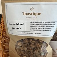 Love that the granola is vegan!  at Toastique  in Washington