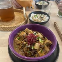 Mapo Tofu  at Colibri in Vilnius