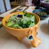 Green salad 💚 at Colibri in Vilnius