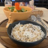 Een Thaise curry met grapfruit limonade   at Colibri in Vilnius