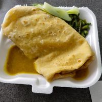 Roti (potatoes not visible) at RIALTO in Willemstad