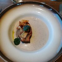Jerusalem Artichoke Soup at Skyskraperen - Ulriken643 in Bergen