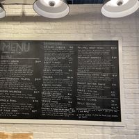 Menu showing 4 clearly labeled vegan options 🌱  at Joppa Fine Foods in Newburyport