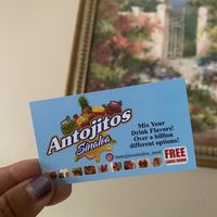Punch Card - Ooh You Can Mix Flavors Too!! Yum 😋   at Antojitos Sinaloa in Modesto
