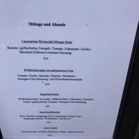 Menu  at Seoul Green in Frankfurt